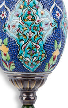 Load image into Gallery viewer, Ceramic Embossed Design Ostrich Egg Form | Large Size