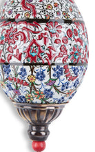 Load image into Gallery viewer, Ceramic Embossed Design Ostrich Egg Form | Mid size