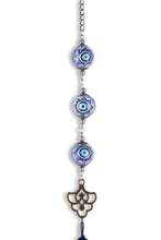 Load image into Gallery viewer, Nazarlık (Evil Eye) Design | Triple Chain