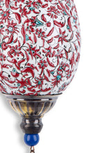 Load image into Gallery viewer, Ceramic Embossed Carnation Design Ostrich Egg Form | Mid size
