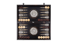 Load image into Gallery viewer, Sun Flower (mother of pearl) | Backgammon
