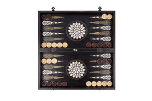 Sun Flower (mother of pearl) | Backgammon